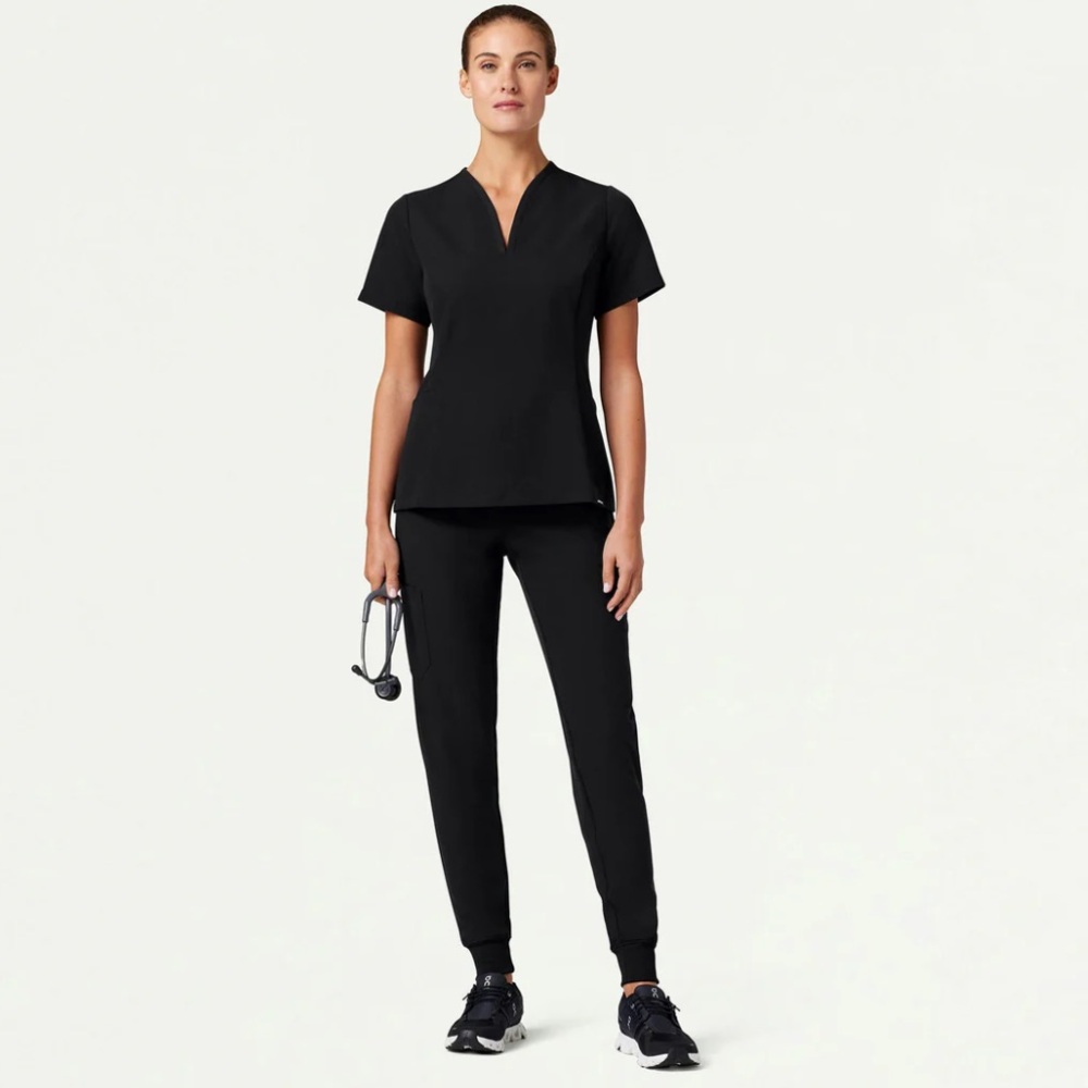 Jaanuu Silex Slim Knit-Waist Scrub Jogger - Picture 3 of 11